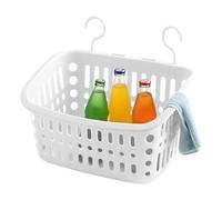 Amesor Pool Storage Basket | Swimming Pool Storage Organizer Basket,UV Resistant Cup Holder with Hooks, Container for Towels Drinks Toys Swimming Accessories Water Bottles