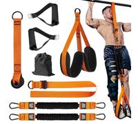 Amesor Pull Up Assistance Bands,Pull Up Training Dip Stand Workout Staps - Resistance Bands Core Muscle Strength Training Accessories for Home Gym Working Out Equipment