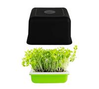 Amesor Seed Sprouting Trays With Lid, Plant Germination Trays, Seed Propagator Hydroponic, Plant Sprouter Tray, Microgreens Tray Hydroponic Sprouting Tray For Growing Mung Beans, Alfalfa, Wheat Grass