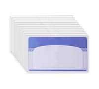Amesor Social Security Card Protector Sleeve,Medicare Card Sleeve Waterproof Holder - Multi-Functional Slim Business Accessories for Families Friends Students Everyday Use