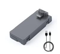 Ameta Drone Battery for S20 Lite, 3.7V 1600mAh Rechargeable Battery and USB Cable for RC Quadcopter Drone Black