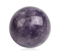 Amethyst Ball Polished Dream Amethyst Crystal Ball Crystals Ball Decorative Sphere DivinationFortune Telling Ball,50mm