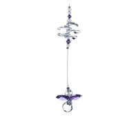 Amethyst Cascade Crystal Guardian Angel Suncatcher