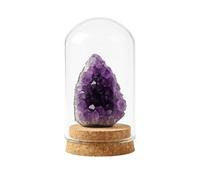 Amethyst Cluster Healing Stones Set - Real Crystals & Minerals Meditation Gift Idea - Natural Stones Decorative Spiritual Energy Stones Spiritual