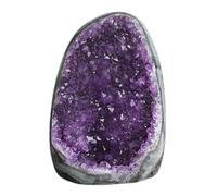 Amethyst Cluster Irregular Crystal Geode Rock Raw Purple Clusters Unpolished Quartz Gemstone Stone Home Decor,300~400g