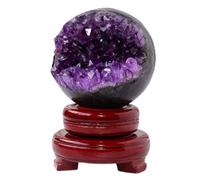 Amethyst Cluster Open Smile cave Cornucopia Home Office Decoration feng Shui Ornaments,70~75mm