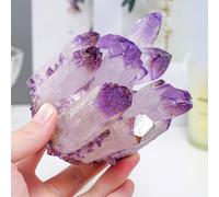 Amethyst Cluster Ornaments Crystal Ore Home Decoration Office Stone Demagnetization Crafts Ornaments,700~800g