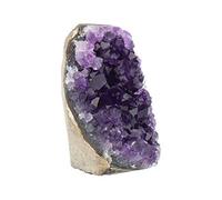 Amethyst Clusters Quartz Crystal Geode Spiritual Healing Home Decor Stone, 250 grams or less, stone