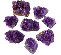 Amethyst Crystal, Amethyst Geode Crystals, Cristal Stone, Raw Crystal Cluster, Protection Crystals, Crystals, Purple Crystal, Amethyst Gifts Multiple Single,30G