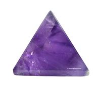 Amethyst Crystal Pyramid 1 Inch - Premium Crystal Gifts for Healing Crystals Enthusiasts - Meditation, Energy Balancing, and Spiritual Decorative Display Christmas Stocking Gifts