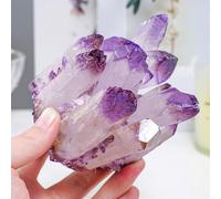 Amethyst Crystal Quartz Cluster, Crystals for Witchcraft Home Decor,700~800g