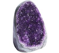 Amethyst Crystal Rock, Real Amethyst Stone,Crystal Cluster Geode, Purple Crystals and Stones Crystals Geode Quartz Stone Crystal Gifts Spiritual Gift,1500g