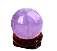 Amethyst Crystal Sphere Ball Polished Crystals Gemstone Balls for Decoration Fountain Fengshui Wicca &,2.0" Gemstone Stone