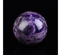 Amethyst Crystal Sphere Purple Quartz Crystal Balls for Home Decor Gemstones Ball,Purple,80mm
