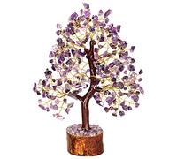 Amethyst Crystal Tree - Feng Shui Gem Tree - Crystals and Gemstones Healing - Money Tree - Healing Tree - Home Decor Gifts - Chakra Decor - Healing Crystal Gifts
