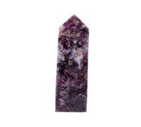 Amethyst Crystals Wands Crystal Purple Mica Single Pointed Four-Sided Column Stone Home Decor Collection Gift,4~5cm
