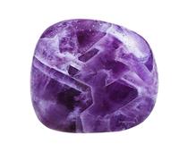 Amethyst Healing Crystal Stones, 1.25-2.0" Large Reiki Healing Gemstones Natural Tumbled Polished Stones for Energy Witchcraft Therapy Meditation