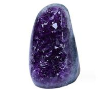 Amethyst Quartz Cluster Geodes Irregular Crystals Gemstones Home Decoration Crystal Stones Balancing Gift,170-200g