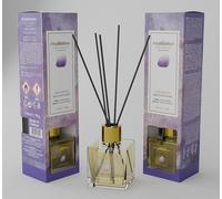 AMETHYST Reed Diffuser (110ml x 2) - Air Freshener | FRESH SENSE | Aromatherapy Essential Oil Diffuser for Home, Office, Toilet & Bathroom | Elegant Home Decor | Inspired by Beauty of Rare Gemstone