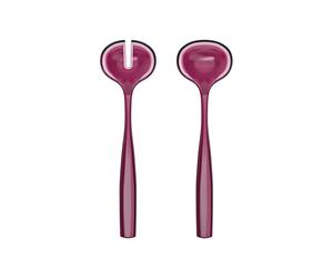 Amethyst SALAD SERVERS "DOLCEVITA"