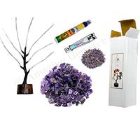Amethyst Spiritual Decor Crystal Tree DIY Kits for Adults Kids, Makes a Perfect Office Table Feng Shui Tree Holistic Gifts for Women