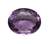Amethyst Stone Original 10.30 Carat 11.25 Ratti Certified Genuine Jamuniya Ratna Katela Stone Jamunia Gemstone Kathela Stone B0CKFGD5TC, Silver, Created Sapphire
