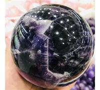 Amethyst Stone Quartz Crystal Ball Beautiful Purple Crystals Ornaments (Size : About 70mm)