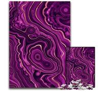 Amethyst Texture Adult Jigsaw Puzzles 1000 Pieces Impossible Jigsaw Puzzles for Adults Gift for Men And Women Daily & Special Occasion 1000 PCS(38x26cm)