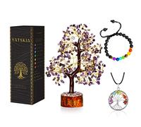 Amethyst Tree - Crystal Tree - Amethyst Crystal - Stone Money Tree - Reiki Healing - Stone Tree - Natural Crystal - Gifts for Meditation Lovers