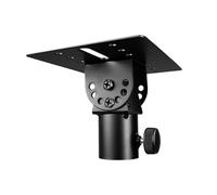 Ameurey Metal Internal Speaker Top Hat with Rotatable 35mm Metal Mount Tripod Pole DJ Speaker Stand Adapter Top Cap