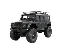 Amewi AMXRock Mini-D90 Scale Crawler 4WD 1:16 RTR Black with Remote Control, Battery, Charging Cable