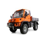 Amewi Mercedes-Benz Unimog Device Carrier 4WD 1:10 ARTR Orange RC Remote Control License Vehicle