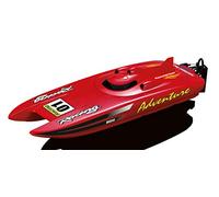 Amewi Racing Catamaran Adventure RC Motorboat RTR 450 mm, Red