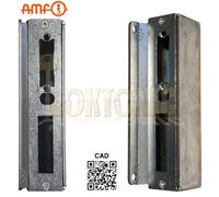 AMF 147B Heavy Duty Steel Cased Striker Box Wrought Iron Gates For Welding#