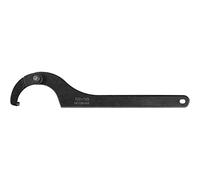 AMF 53082 Hinged Hook Wrench with Pin, Black, 60-90/6 mm