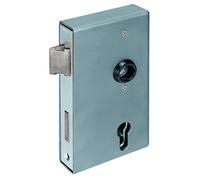 AMF Case (140U-14381) Blank (Without Handle cylinders) with Lock 142U-14282, Silver