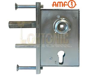AMF107ZW Heavy Duty Gate Sash Lock For Wrought Iron Gates Made In Germany