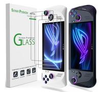 amFilm 3 Pack Screen Protector for ASUS ROG Xbox Ally X & Xbox Ally 2025 & ROG Ally X 2024 & ROG Ally 2023 7'' | 9H+ Tempered Glass | Military-Grade Drop Protection | Easy Installation | FHD Clarity