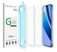 amFilm Auto-Alignment OneTouch for Google Pixel 10a [6.3"] Screen Protector 2026 Tempered Glass, 30 Seconds Installation, Bubble Free, Case Friendly, Anti-Scratch [2 Pack]