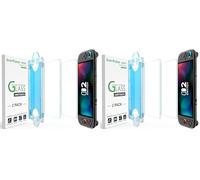 amFilm Auto-Alignment OneTouch for Nintendo Switch 2 Screen Protector 2025 (Pack of 2)