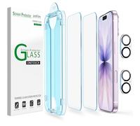 amFilm OneTouch for iPhone 17 [6.3''] Screen Protector Tempered Glass
