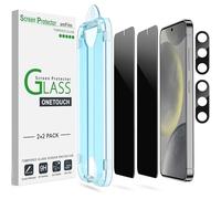 amFilm OneTouch for Samsung Galaxy S24 6.2 inch Privacy Screen Protector