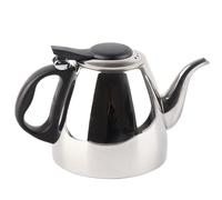 Amfocus Stainless Steel Tea Kettle, Teapots for 4, 1.2L 1.5L Stainless, Top Teapot Tea Coffee Teapots for 2 Pot Kettle Heat Resistant Handle 1.2L Hob Breville Teapot Steel Stove (1.5L)