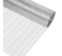 AMFUN 30CM*6M Rodent Mesh,Welded Metal Mesh Hot Dip Galvanised,for Vegetables Garden, Stop & Prevent Mice & Squirrel & Bird Access,Easy to Cut and Install, Never Rust