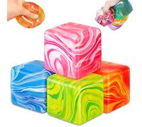 AMFUN 4PCS Stress Balls, Sensory Balls,Sensory Fidgets-Sensory Feelings Stressed Balled for ADHD Autism, Stress Relief, Anxiety Relief