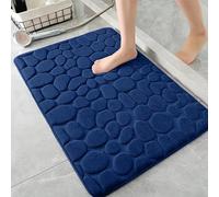 AMFUN Bath Mat 40 x 60 cm,Soft & Comfortable Bath Rug Foot Mat,Super Water Absorption,Non-Slip, Machine Washable Shower Mats for Home & Bathroom Floors