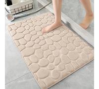 AMFUN Bath Mat 50 x 80 cm,Soft & Comfortable Bath Rug Foot Mat,Super Water Absorption,Non-Slip, Machine Washable Shower Mats for Home & Bathroom Floors