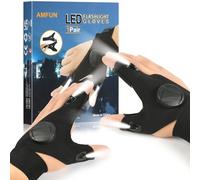 AMFUN Gifts for Men, Light Gloves, LED Gloves with Lights, Gifts for Dad, Mens Gifts for Birthday, Fathers Day/Valentines Gifts for Him