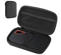 AMFUN Hard Drive Case, Portable External Hard Drive Case for SanDisk Extreme/SanDisk PRO 500G 1TB 2TB/2.5 Inch HDD SSD My Passport, Protective Storage Bag