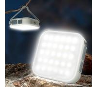 AMFUN LED Camping Lantern Rechargeable,800LM Camping Lights with 4 Light Modes,4800mAh Super Bright Emergency Lights to 48 Hours,IPX5 Waterproof Working Light for Camping, Hiking, Power Cuts etc